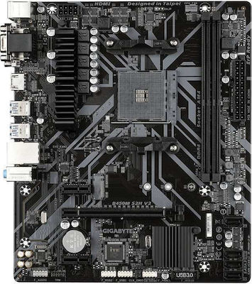 Gigabyte B450M S2H V2 (rev. 1.0) Motherboard Micro ATX με AMD AM4 Socket