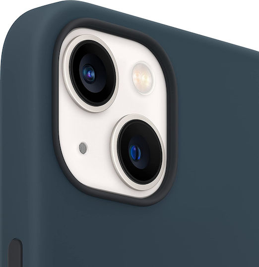 Apple Silicone Case with MagSafe Back Cover Abyss Blue for iPhone 13 mini