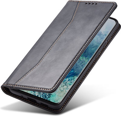 Bodycell PU Leather Synthetic Leather Wallet Black (Redmi 9A / 9AT)