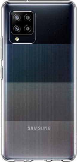 Spigen Liquid Crystal Back Cover Σιλικόνης Διάφανο (Galaxy A42)