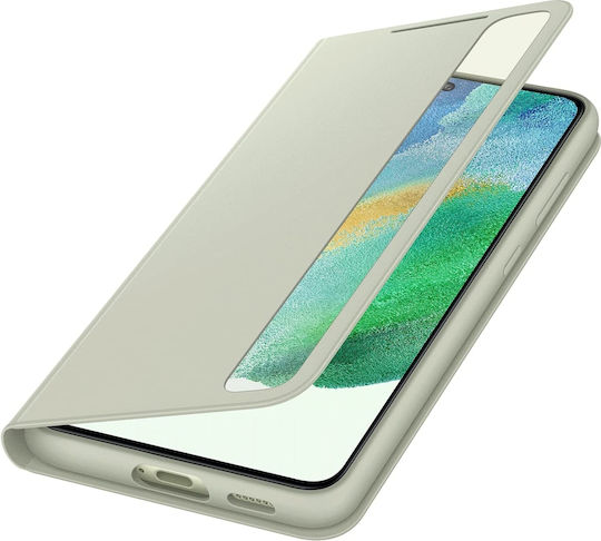 Samsung Book Υφασμάτινο Olive (Galaxy S21 FE 5G)