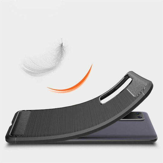 Hurtel Back Cover Silicon Negru (Huawei P40 Pro)