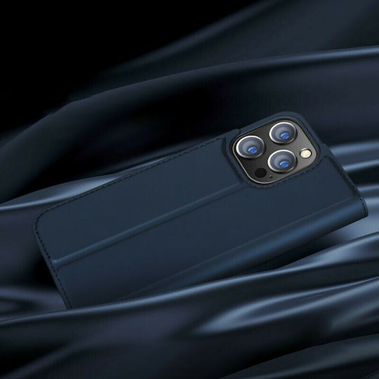 Dux Ducis Skin Pro Book Synthetic Leather Blue (iPhone 13 Pro Max)