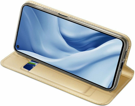 Dux Ducis Skin Pro Book Synthetic Leather Gold (Xiaomi Mi 11 Lite / 11 Lite 5G / 11 Lite 5G NE)