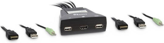 Inter-Tech KVM Switch Inter-Tech LS-21HA HDMI