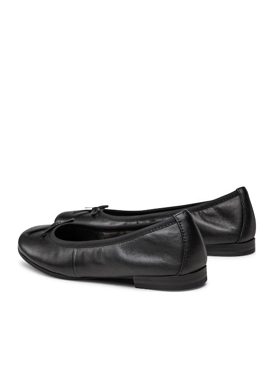 Anatomic Leather Ballerinas Black