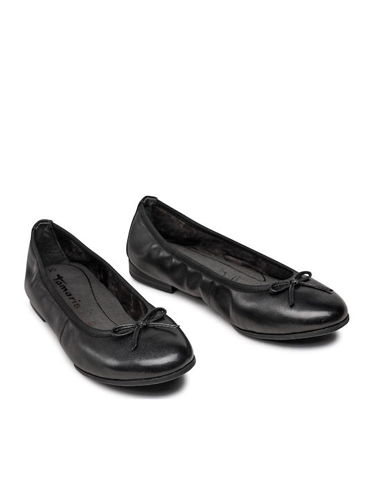 Anatomic Leather Ballerinas Black
