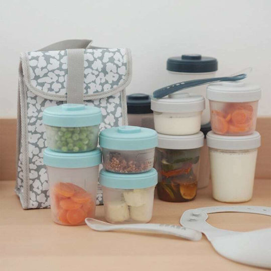 Beaba Mehrfarbiger Storm Kunststoff-Container Für Kinder Ab 4 Monaten 12 Stück