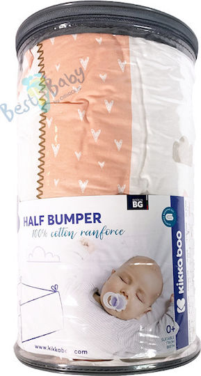Kikka Boo Rabbits in Love Crib Bumpers Classic Inside White 60x120cm
