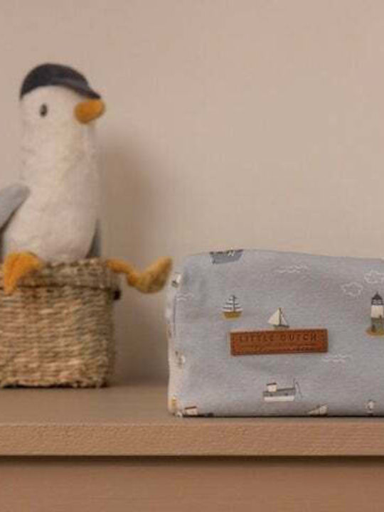 Little Dutch Κάλυμμα Αλλαξιέρας Sailors Bay από Ύφασμα Blue 44x68cm