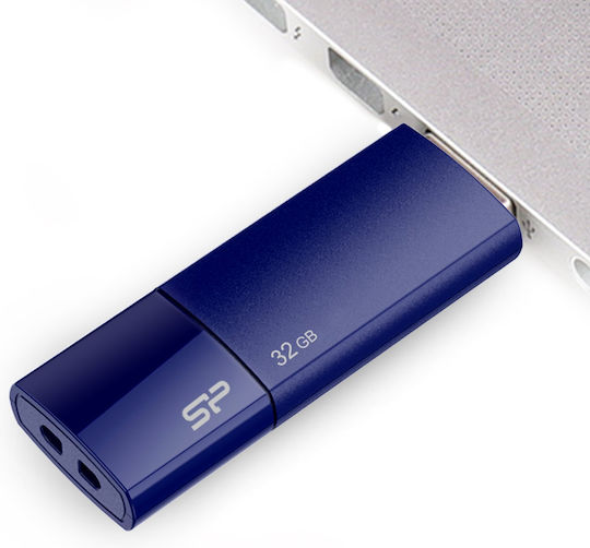 Silicon Power Ultima U05 32ГБ USB 2.0 Стик Син