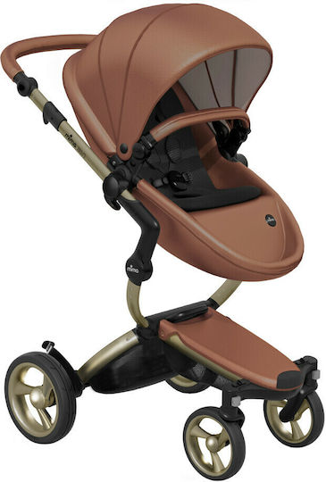 Mima Xari Verstellbar 2 in 1 Baby Kinderwagen Geeignet für Neugeborene Flair-Camel / Gold 13.4kg