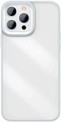 Baseus Crystal Coperta din spate Silicon Transparent / Gray (iPhone 13 Pro) ARJT000413