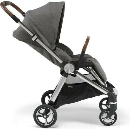 Mamas & Papas Strada Adjustable Baby Stroller Suitable for Newborn Grey Mist