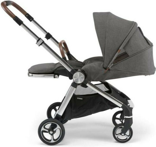 Mamas & Papas Strada Adjustable Baby Stroller Suitable for Newborn Grey Mist