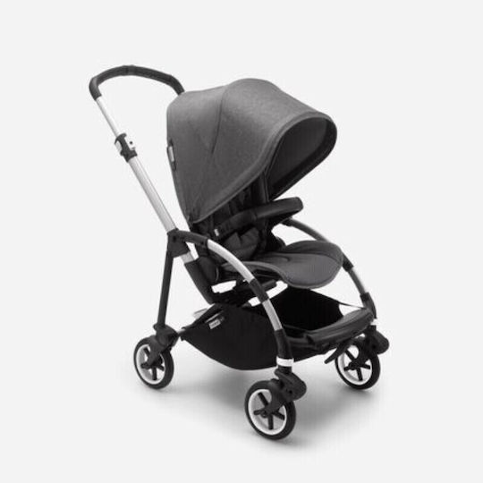 Bugaboo Bee 6 Baby Stroller Suitable from 6+ Months Alu Grey - Grey Melange