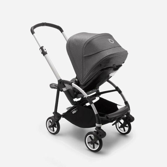 Bugaboo Bee 6 Baby Stroller Suitable from 6+ Months Alu Grey - Grey Melange