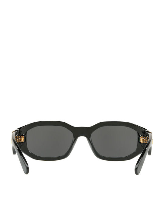 Versace Unisex Sunglasses with Black Plastic Frame and Gray Lens VE4361 GB1/87