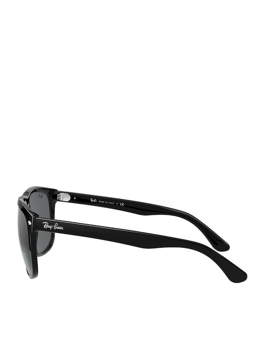 Ray Ban Boyfriend Unisex Γυαλιά Ηλίου με Μαύρο Κοκκάλινο Σκελετό και Μαύρο Φακό RB4147 601/87