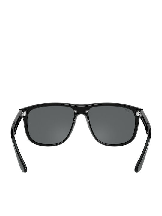 Ray Ban Boyfriend Unisex Γυαλιά Ηλίου με Μαύρο Κοκκάλινο Σκελετό και Μαύρο Φακό RB4147 601/87