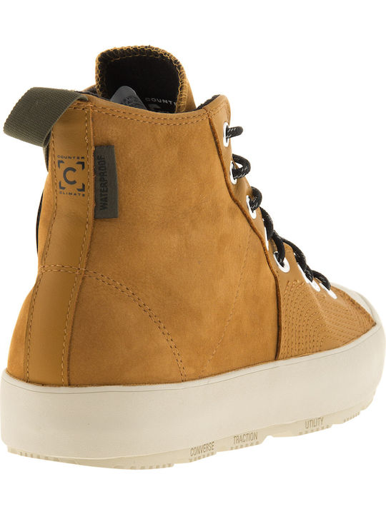 All Star Chuck Taylor 70s Explorer Up Hi Μποτάκια Wheat / Black / String