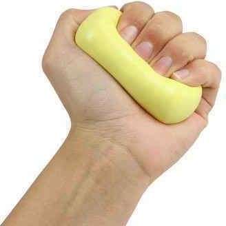 Cando Theraputty Finger - Hand Trainer Clay Yellow with Very Soft Resistance