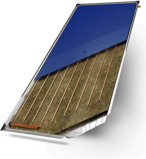 SOL-Violaris Full Plate Navi Ηλιακός Συλλέκτης Κάθετος Επιλεκτικός 1.52m²