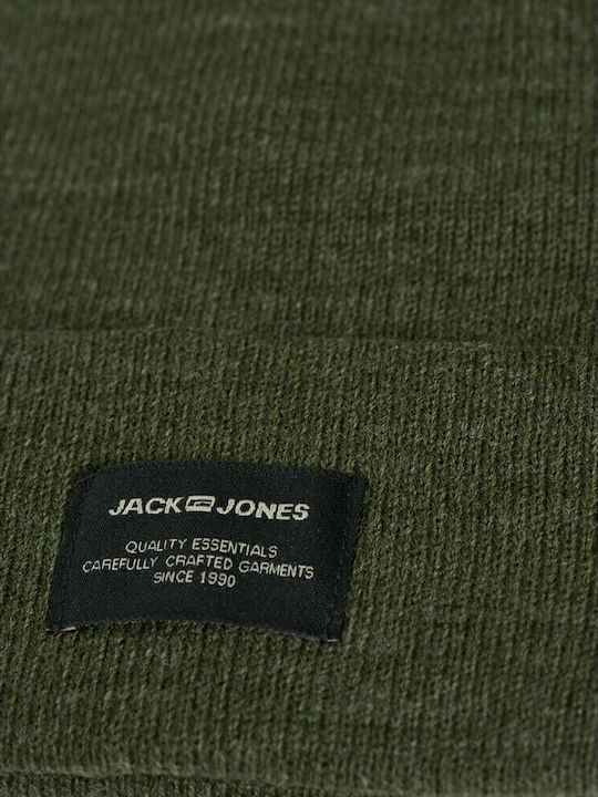 Beanie Beanie Knitted in Khaki color