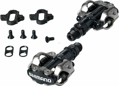 Shimano PD M520 Pedale de bicicletă Clipless Negre