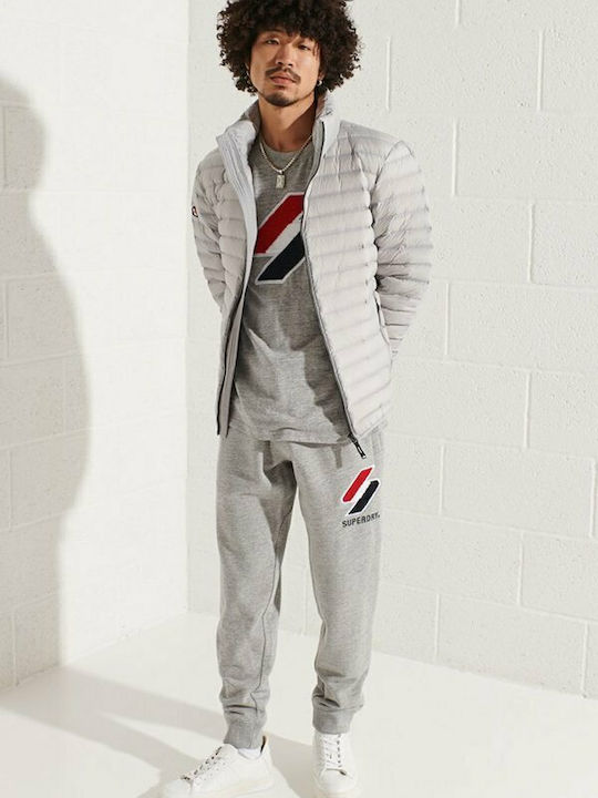 Sweatpants with Elastic Gray