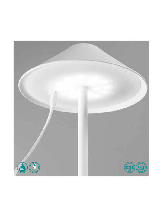 Ondaluce Moon Außenstehlampe Für Außenbereich IP54 Weiß