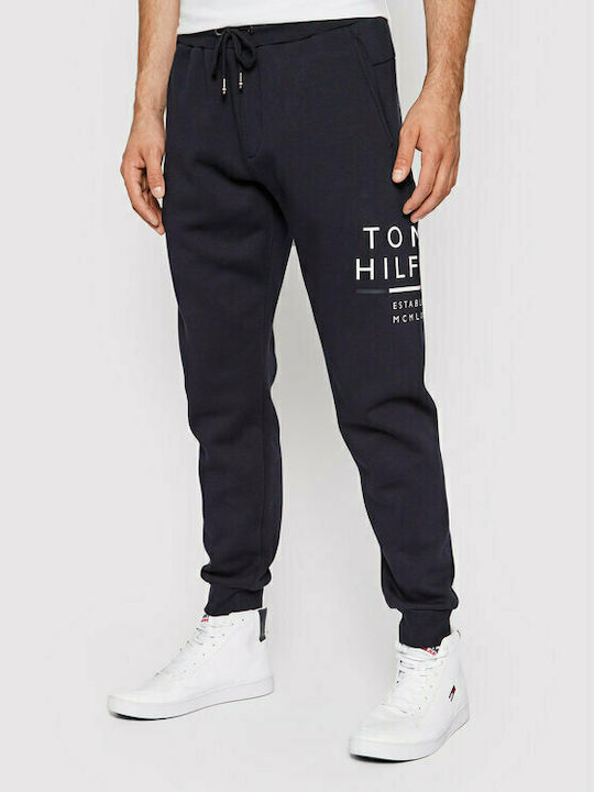 Jogginghose mit Gummizug Marineblau