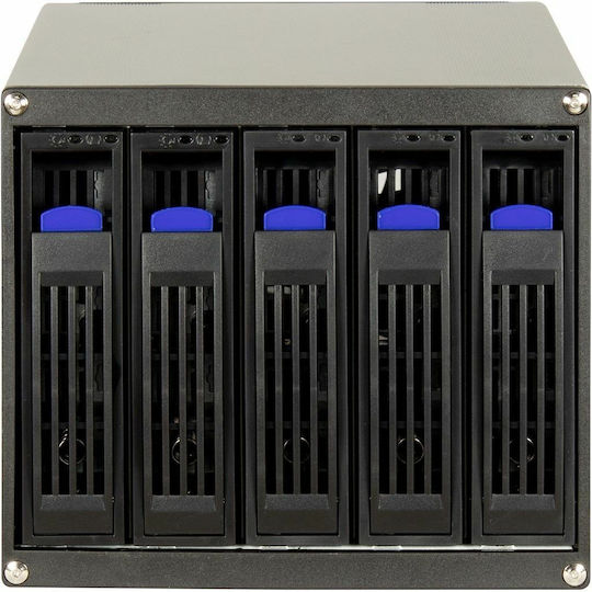 Inter-Tech ST-5255 Θήκη για 5 Σκληρούς Δίσκους 2.5" / 3.5" SAS / SATA III