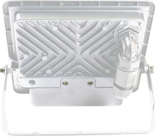 V-TAC Wasserdicht LED Flutlicht 30W Kaltweiß 6500K mit Bewegungssensor IP65