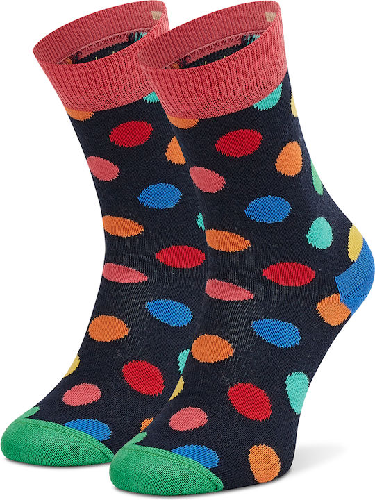 Happy Socks Παιδικές Κάλτσες Μακριές Big Dot Πολύχρωμες