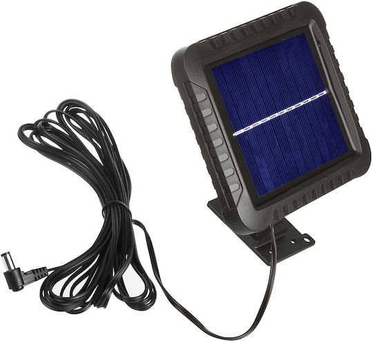 Maclean Energy Waterproof Solar LED Floodlight 5W Cold White 6000K with Motion Sensor IP44