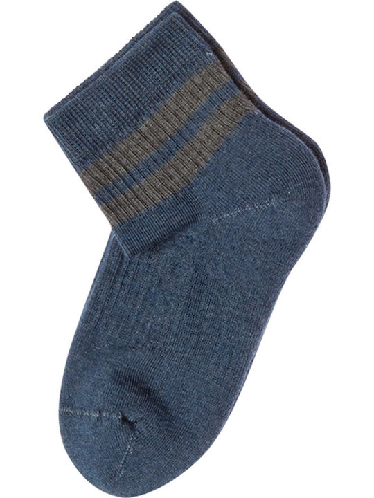 ME-WE Boys Knee-High Sport Socks Blue