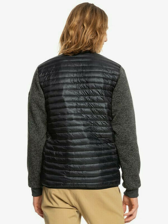 Quiksilver Men's Winter Puffer Jacket Black