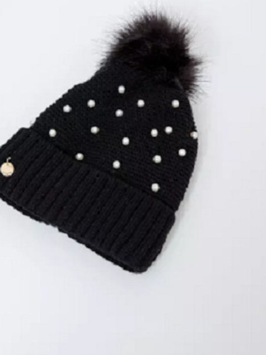 Fragola CP-05 Knitted Beanie Cap Black