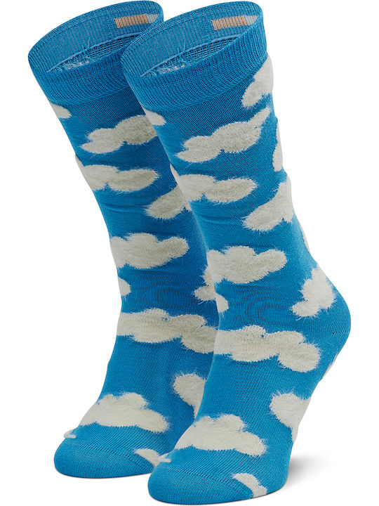 Happy Socks Boys Knee-High Socks Blue