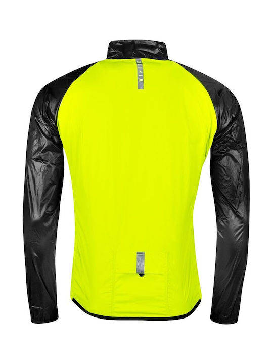Force Windpro Fluo Herren Fahrrad-Windbreaker-Jacke