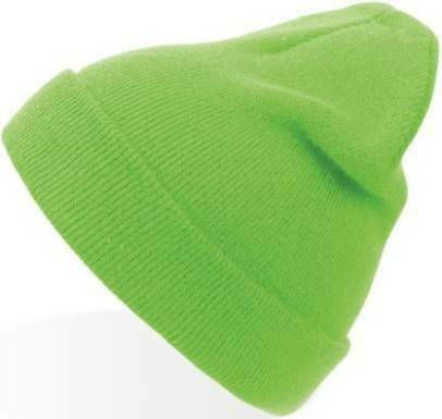 863 Wind Beanie Männer Beanie Gestrickt Green Fluo