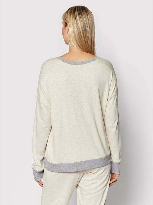 DKNY Set Pijamale pentru Femei Bej Signature