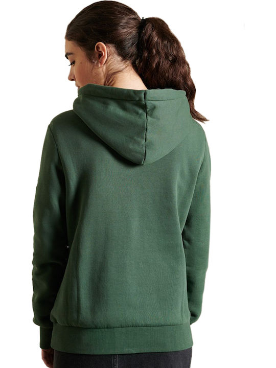 Superdry Women's Hooded Sweatshirt Enamel Green