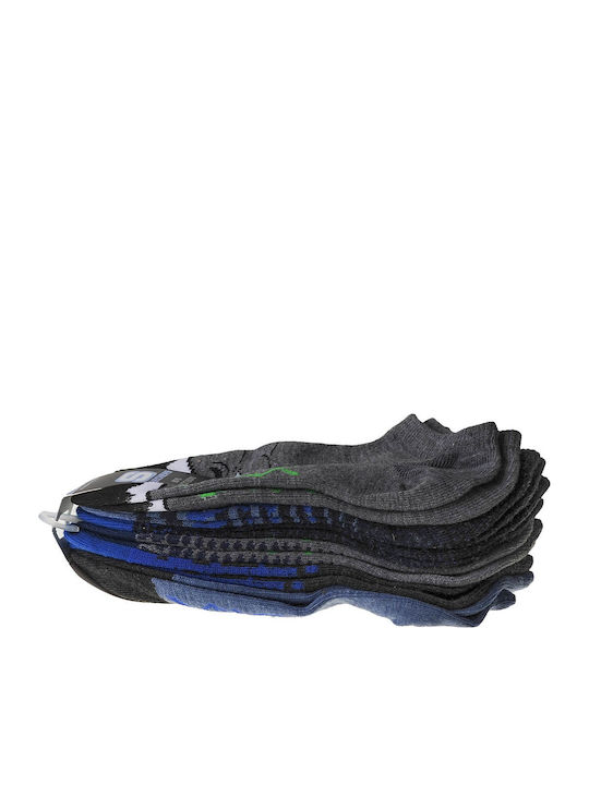 Skechers Παιδικά Σοσόνια Πολύχρωμα 6 Ζευγάρια