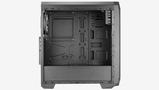 Aerocool Skyline Gaming Middle Tower Carcasă PC cu Deschidere Laterală și Sistem Iluminare RGB Neagră