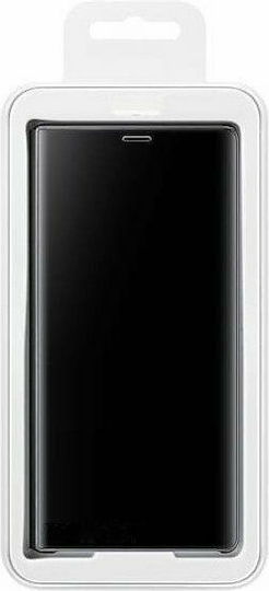 Hurtel Clear View Book Plastic Negru (Galaxy A40)
