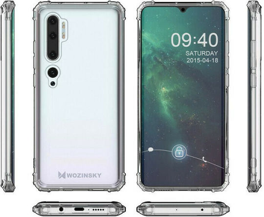 Wozinsky Back Cover Σιλικόνης Διάφανο (Xiaomi Mi Note 10 / Mi Note 10 Pro)