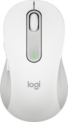 Logitech Signature M650 Ασύρματο Bluetooth Ποντίκι Off-white