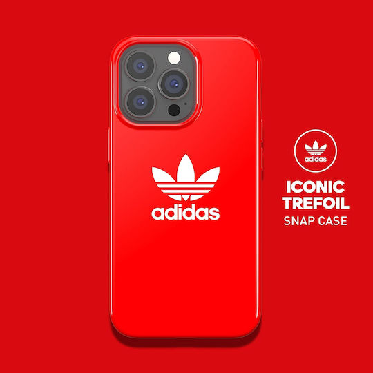 adidas SnapCase Trefoil Задна корица Силикон Червен (iPhone 13 Pro)